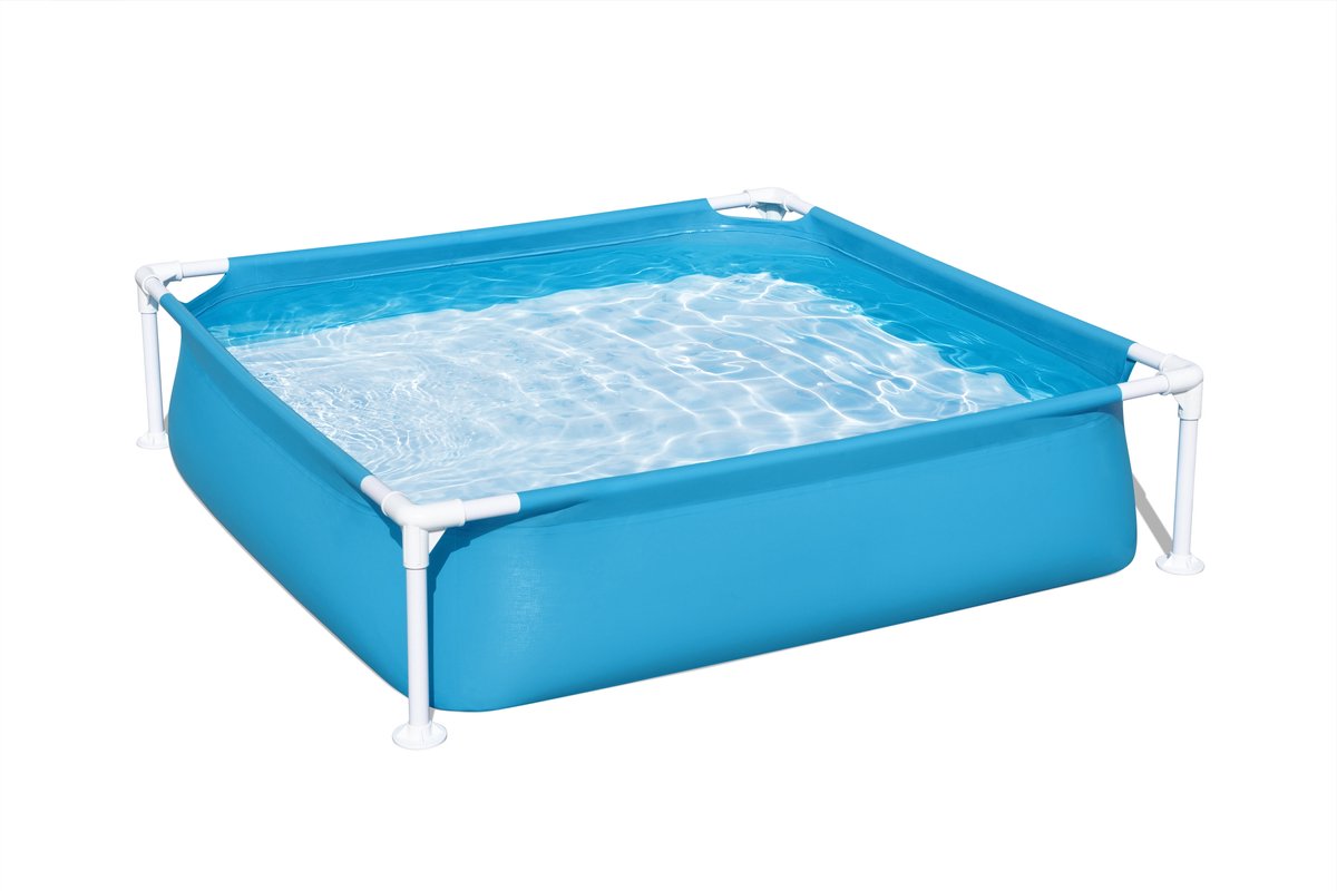 Bestway My first frame zwembad vierkant 122 cm — afbeelding 3