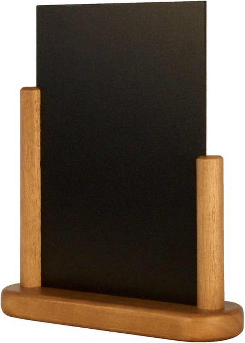 Krijtbord Securit 170x160x50mm teak hout