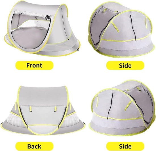 Baby strandtent, pop-up uv-bescherming Upf 50 , pop-up zonnescherm