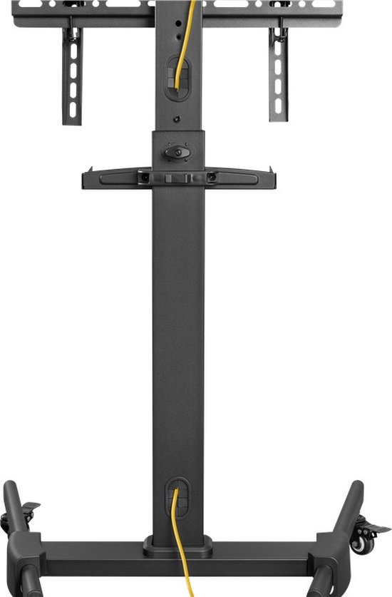 VIVO Landscape to Portrait TV-muurbeugel voor 37 tot 80 inch flatpanelschermen, robuuste roterende beugel, max VESA 600x400, zwart, MOUNT -VW080P
