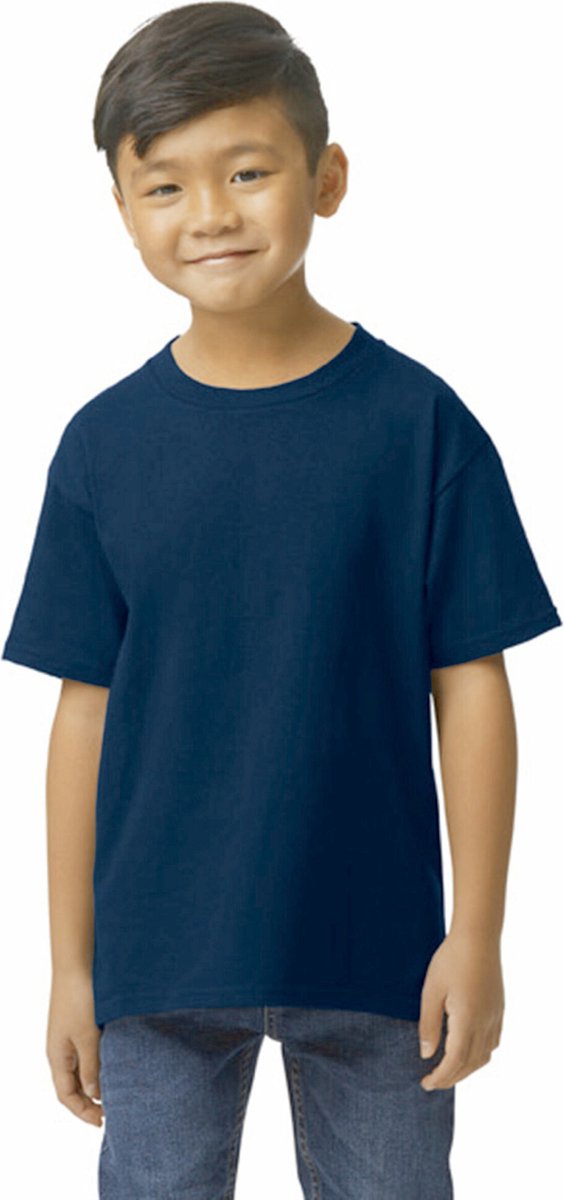 Gildan - Softstyle® Midweight Youth T-Shirt - Navy - XS (104/110)