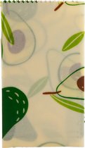 Tu-Untangle Set van 3 Bijenwasdoeken (S/M/L) – Herbruikbare & Duurzame wraps - Avocado
