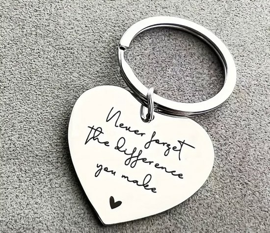 Troika Unisex sleutelhanger Schlüsselanhänger, Zilver/Zwart, 10 cm, Sleutelhanger