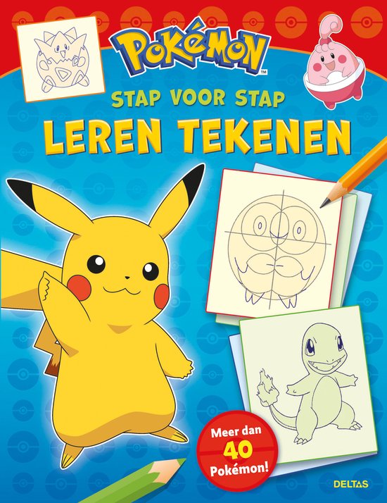 Pokémon Stap voor Stap Leren Tekenen - cover