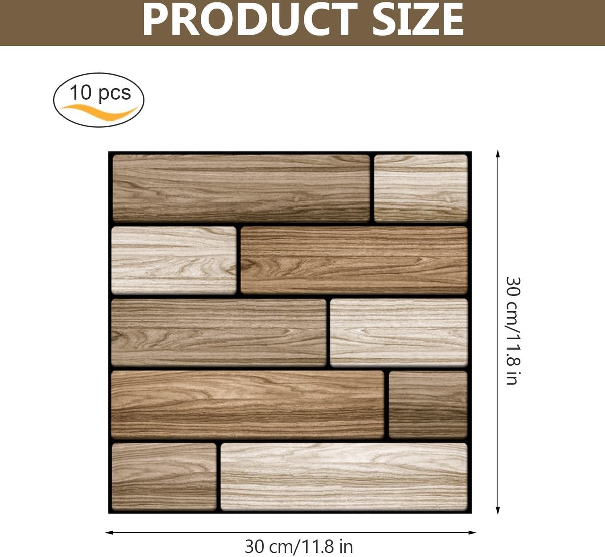 wandpanelen steenlook_10 stuks