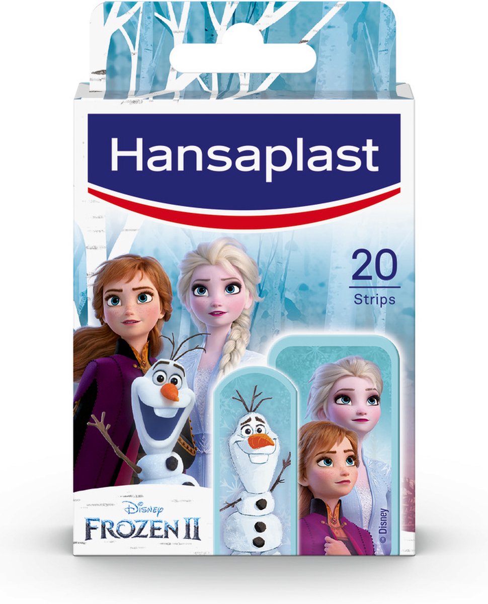 Goedkoopste Hansaplast Kids Frozen Pleisters - Wondpleisters - Wondverzorging Kinderen - Kinderpleisters - 20 Stuks