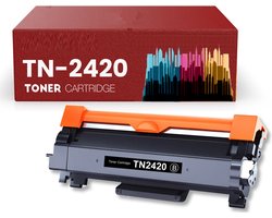 weCare Toner cartridge Geschikt voor TN-2420 - 3000 pagina's - Geschikt voor Brother MFC-L2750DW - L2730DW - L2710DW - L2710DN - HL-L2375DW - DCP-L2510D