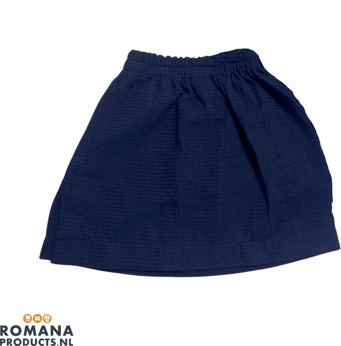 Romana Products Wafel - Sauna Skirt - Korte Rok voor Sauna - Blauw - Maat L/XL