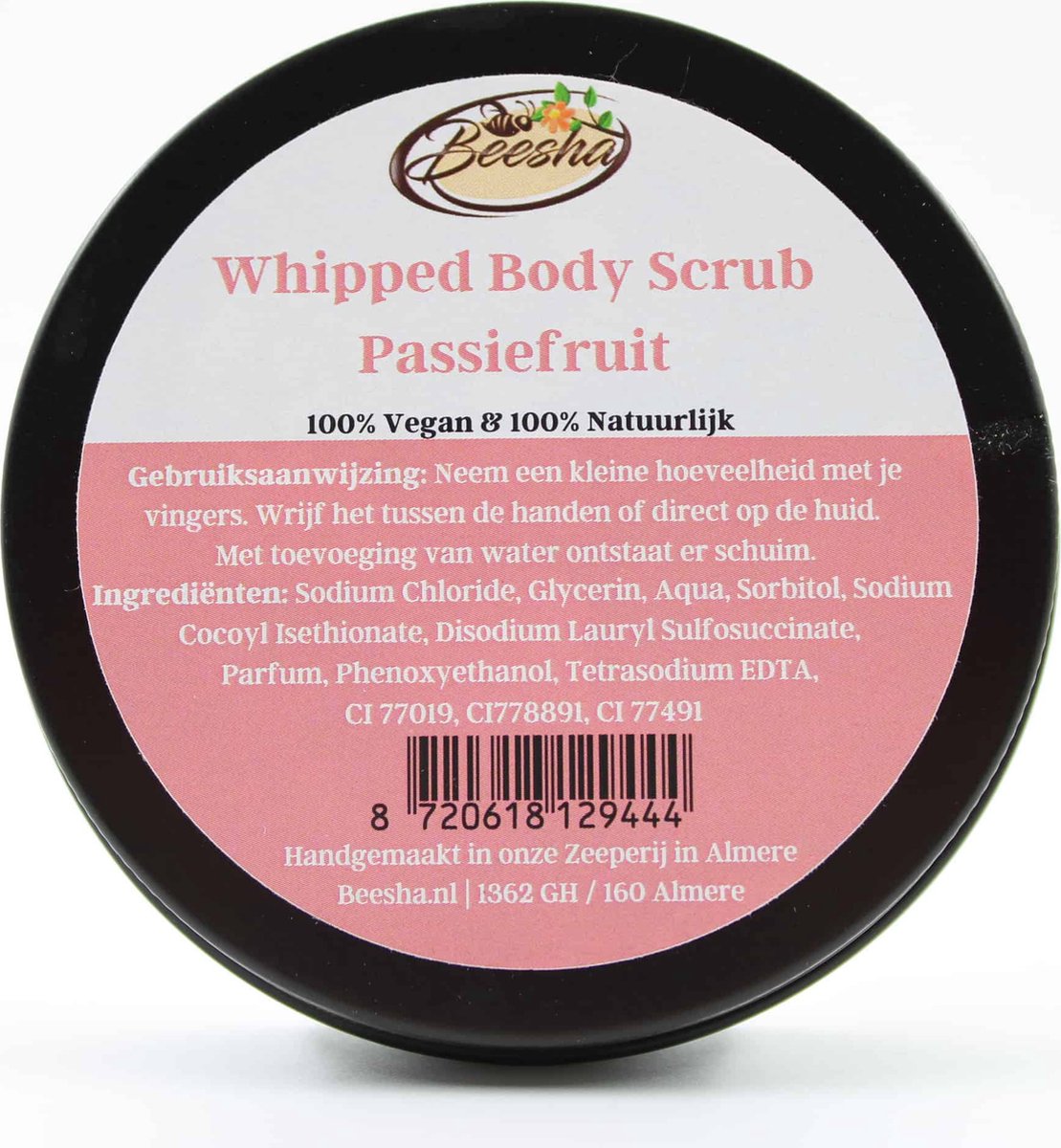Goedkoopste Beesha Whipped Body Scrub Passiefruit