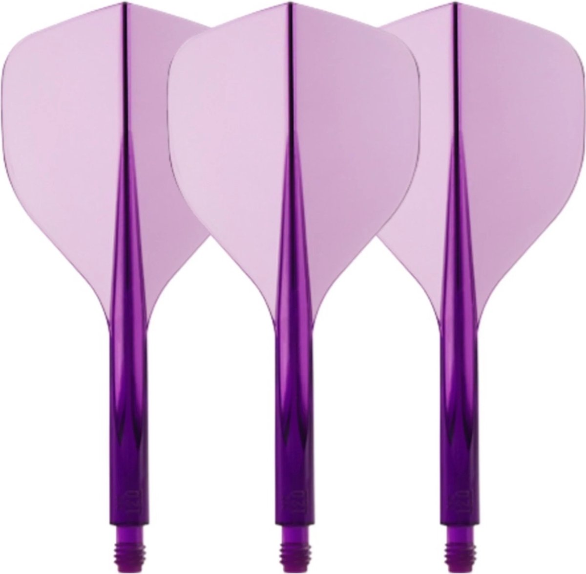 Condor AXE 120 Trifin Purple - Dart Flights Medium
