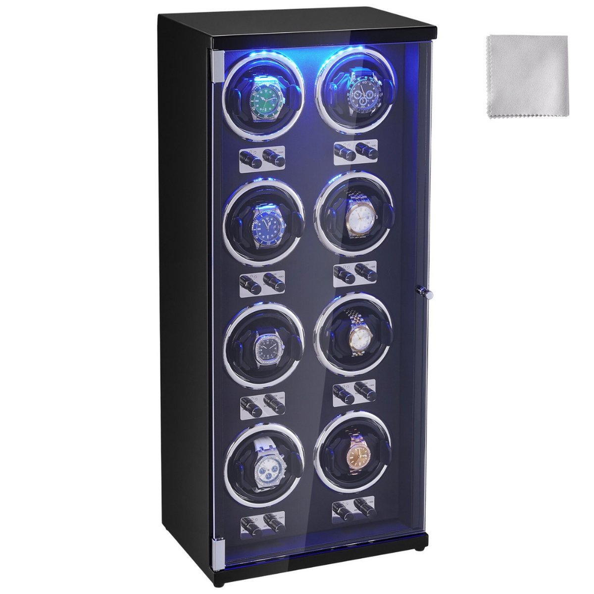 Watch Winder - Horlogedoos - Voor Automatische Horloges - LED Verlichting - Opwinder