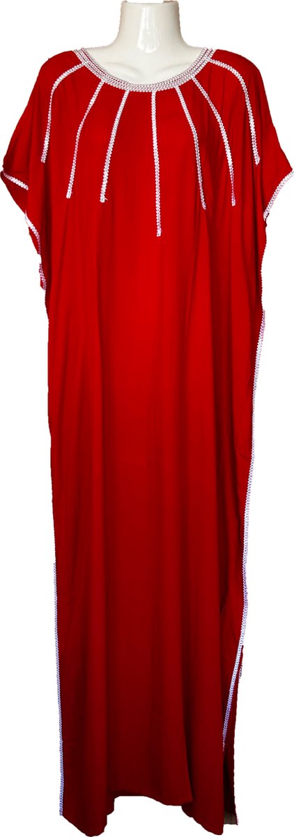 Dames Jurk One Size Rood
