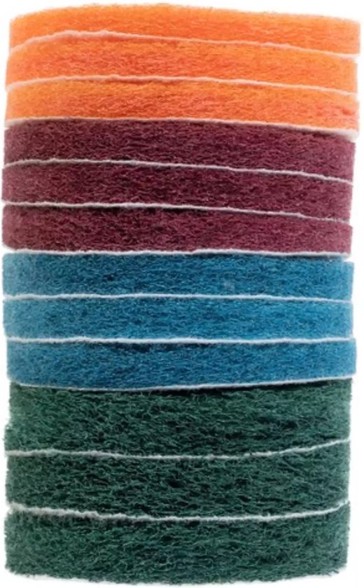 Jeu de 22 brosses pour perceuse | Brosse à récurer | 6 tailles de brosses Drill | Brosses de nettoyage pour intérieur et extérieur | 50 mm / 100 mm / 120 mm / 89 mm