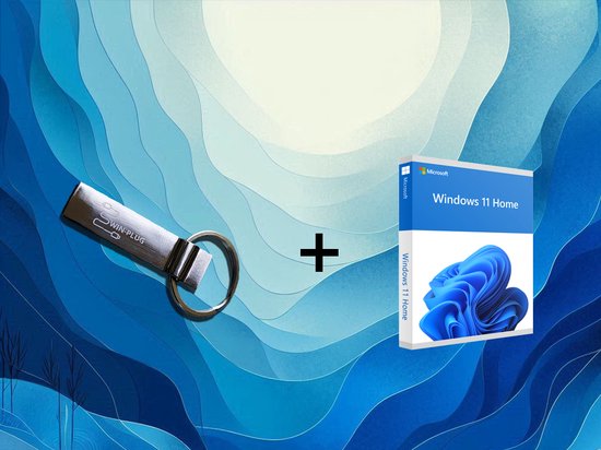 Win-Plug 16GB USB Stick met Windows 11 home Activatiesoftware | bol
