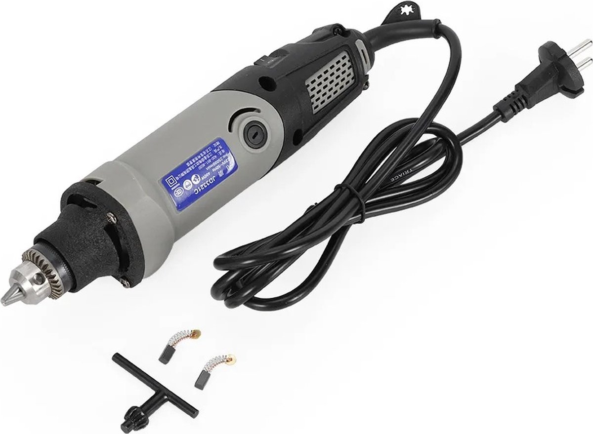Gran Vida® - Elektrische Grinder Kit - 400W - 6 Snelheden - Voor Snijden en Slijpen - 220V