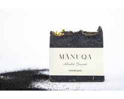 Activated Charcoal zeep bar (100 gram) - voor de vettige huid - met effectieve ingrediënten die ondersteunen bij het bestrijden en verlichten van acne/puistjes - verzorgend en beschermend