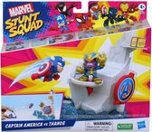 Marvel Stunt Squad -Captain America vs Thanos- Hasbro