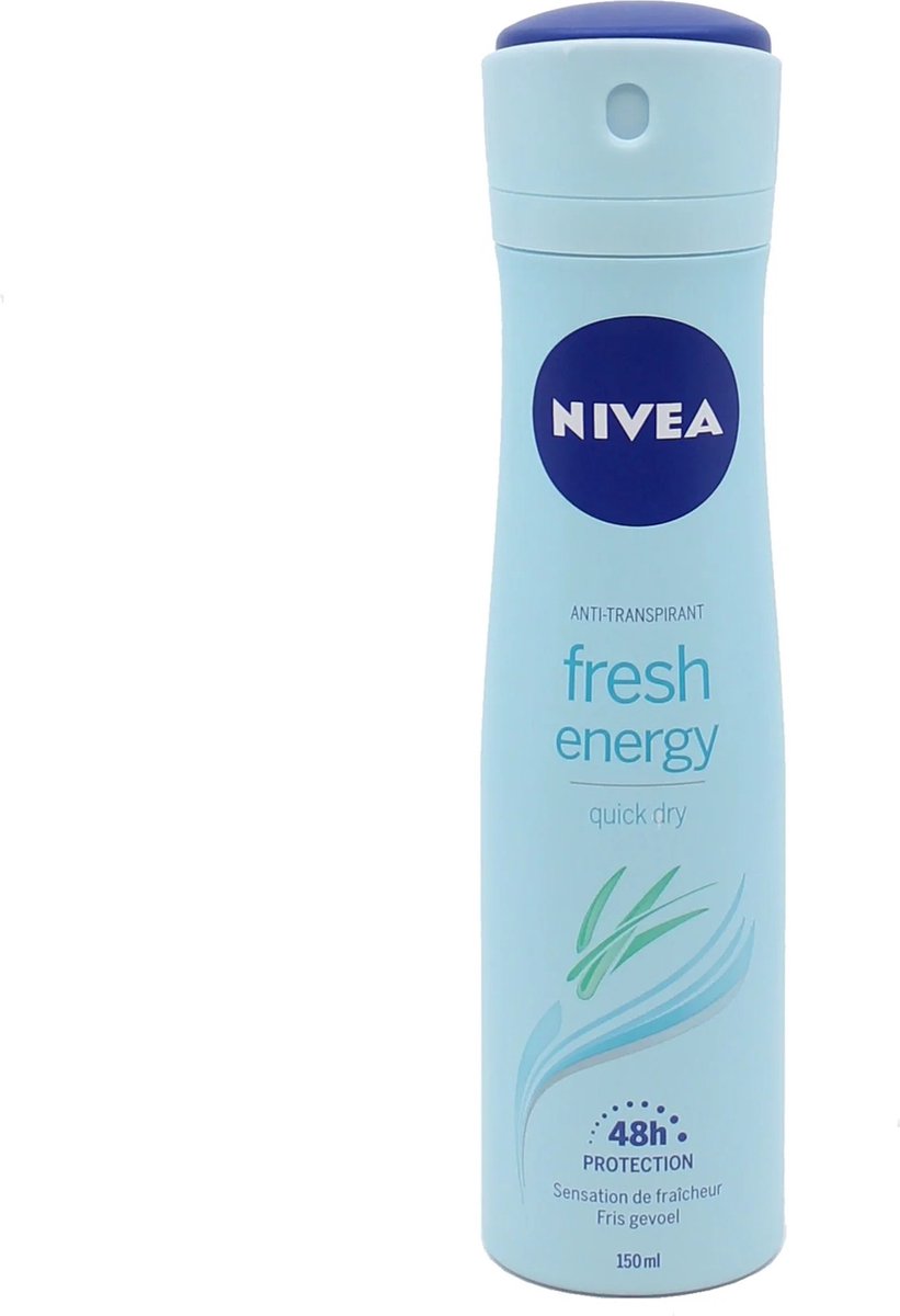 Goedkoopste Nivea - Deodorant - Spray - Fresh Energy - 150ml