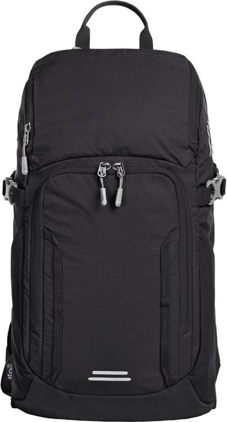 Daypack rugzak – zwart – 13,14 Liter – 48 x 27 x 12 cm – 100% gerecycled materiaal - praktisch – Halfar® – Outdoor