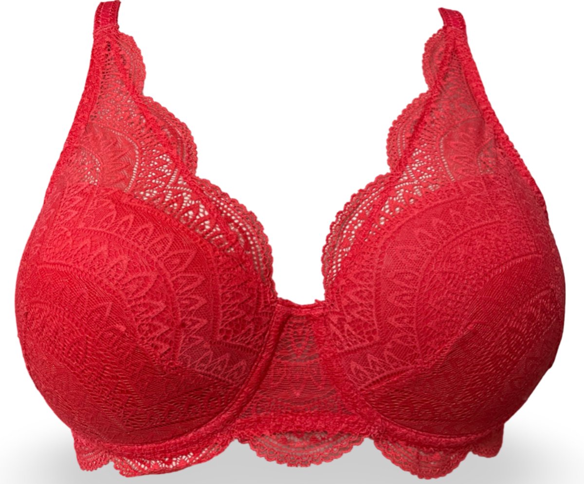 Simone Pérèle Simone Perele Voorgevormde bh met spacer-cups - Karma Freches Rot