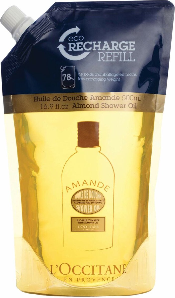 Doucheolie L'Occitane En Provence Amandel Herladen 500 ml