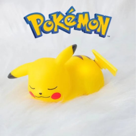 Lampe LED Teknofun Pokémon - Pikachu endormi - Lampe LED - Lampe de nuit - Chambre enfant