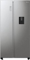 HISENSE Amerikaanse koelkast - RS711N4WCE - 2 dagen - Energieklasse E - 91 x 64,3 x 178,6 cm - RVS