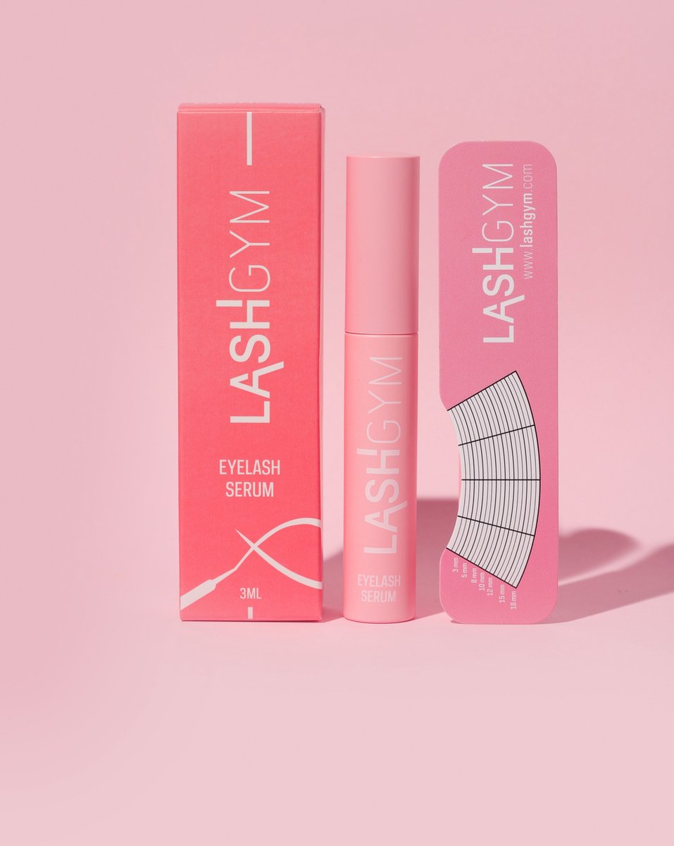 LASHGYM® - Wimperserum - Vegan - Eyelash serum - Lange Wimpers - Volle Wimper - 4 Weken Resultaat - Wenkbrauw Serum - Stimuleert Wimpergroei - Lash Lift - Verzorgt - Groei