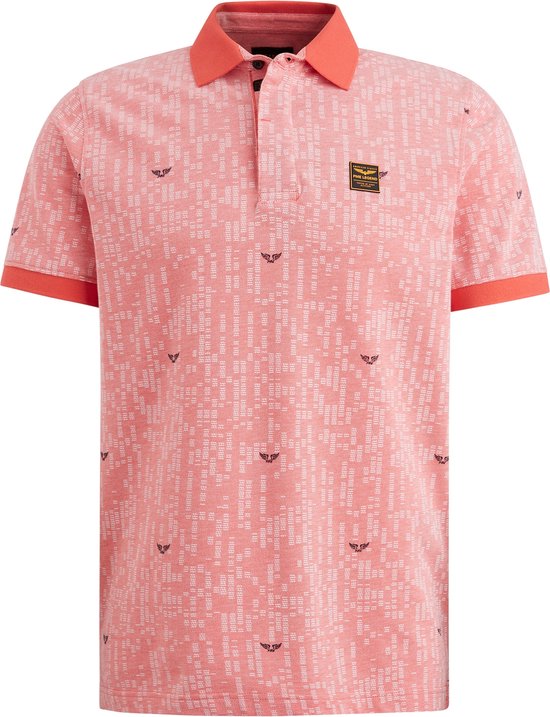 PME-Legend-Polo--3062 Hot Coral-Maat S