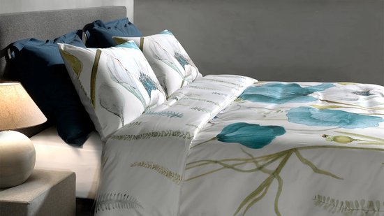 Heckett & Lane Ninni Housse de couette Blue 200 x 200 cm