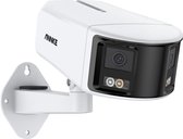 Wise® Smart - Home -180 ° 8mp -Duo - Poe - Dual -Lens - Wide -View -Outdoor- Video- Poe- Camera - 4K - Menselijke -Detectie -8mp - Beveiliging- Cctv- Camera