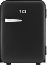 TZS First Austria 5172-3 Retro Mini Koelkast - Thermo-elektrisch - 40 Liter - Zwart
