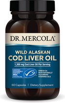 Dr. Mercola - Wild Alaskan Cod Liver Oil - 60 capsules