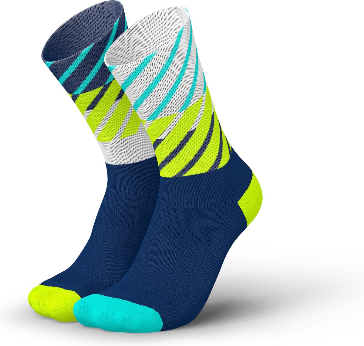 INCYLENCE RUNNING DIAGONALS NAVY CANARY - 35-38