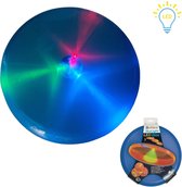 Frisbee LED Sky Light Blauw, 27,5 cm, Incl Batterijen