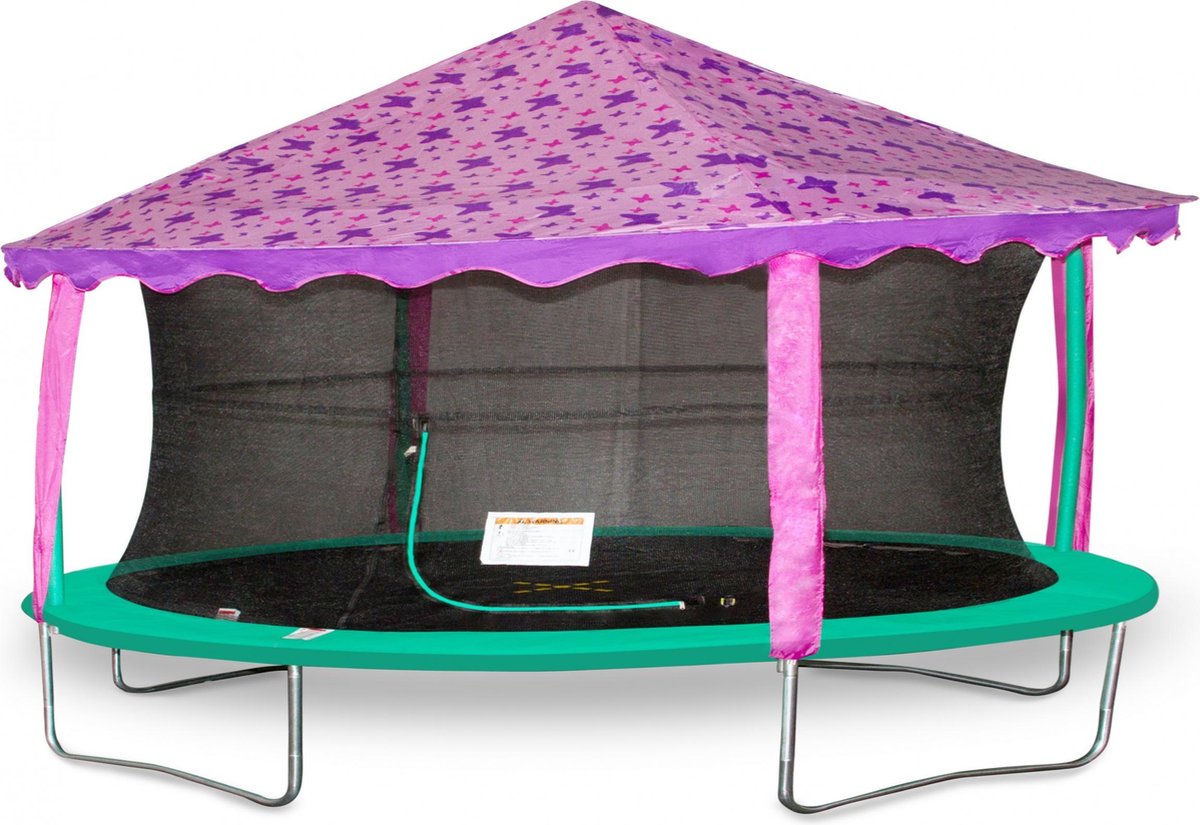 Jumpking Trampoline-tent Canopy Ovaal 2,13 X 3,05 Meter Paars | bol.com