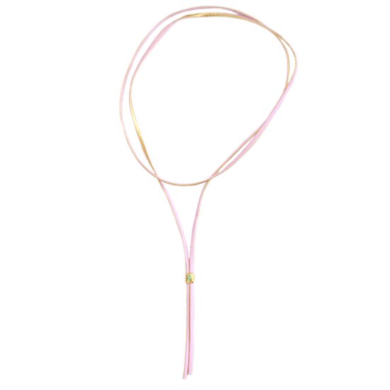 Choker de cou rose mauvais œil