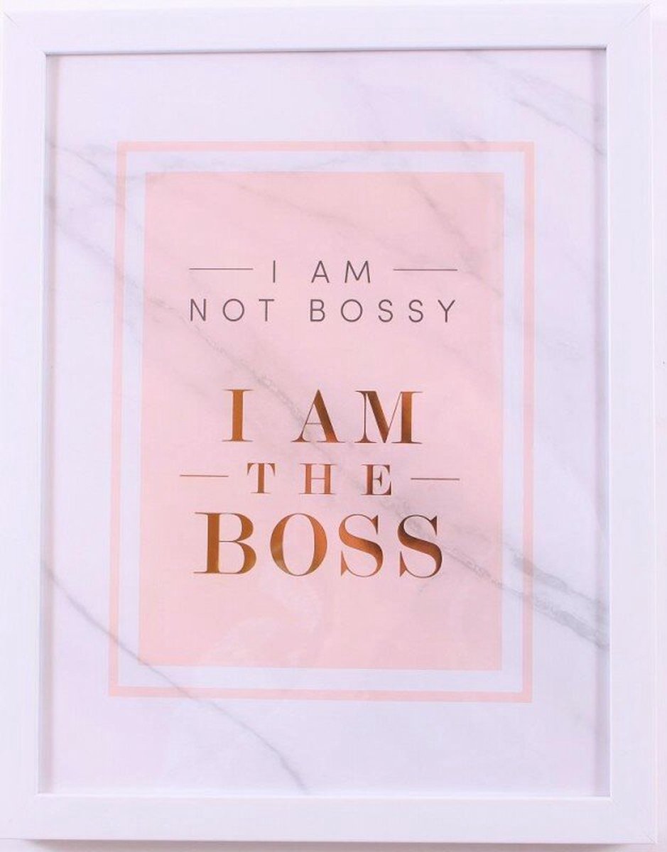 Tekstbord THE BOSS 28 x 35