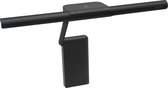 BenQ - Monitor Lamp Laptop Light bar - LED Laptop Lamp - Dimbare Screenbar - Klemlamp met instelbare kleur - USB-C - 23,7cm - Zwart