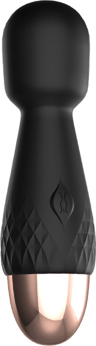 BR315 Black – Power Escorts Mini Wand Massager De Luxe Zwart