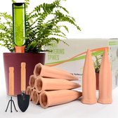 Zelf Waterende Plantenpotten - Terracotta Irrigatiesysteem voor Vakantie (8 stuks)