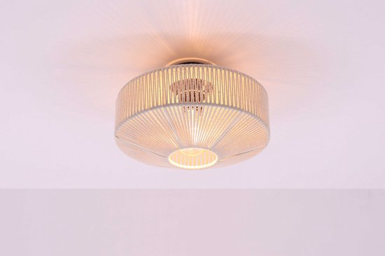 Plafondlamp naturel touw - Light & Living Biljana - diameter