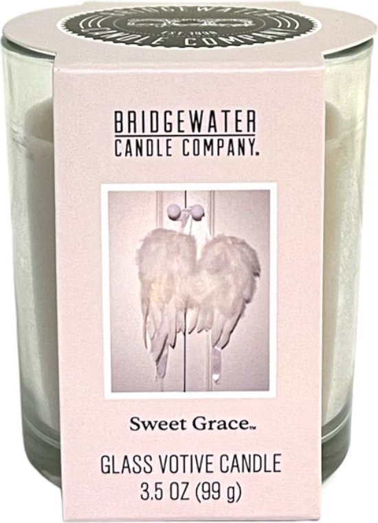 Bridgewater Candle Glass Votive Sweet Grace