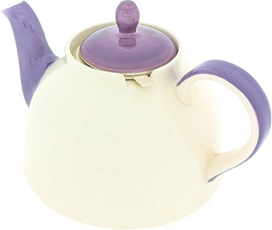 Foto: Theepot theepot lavendel theepot met filter handgeschilderd 1200 ml