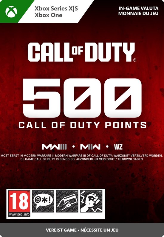 Foto: Call of duty 500 call of duty points xbox series x s xbox one download