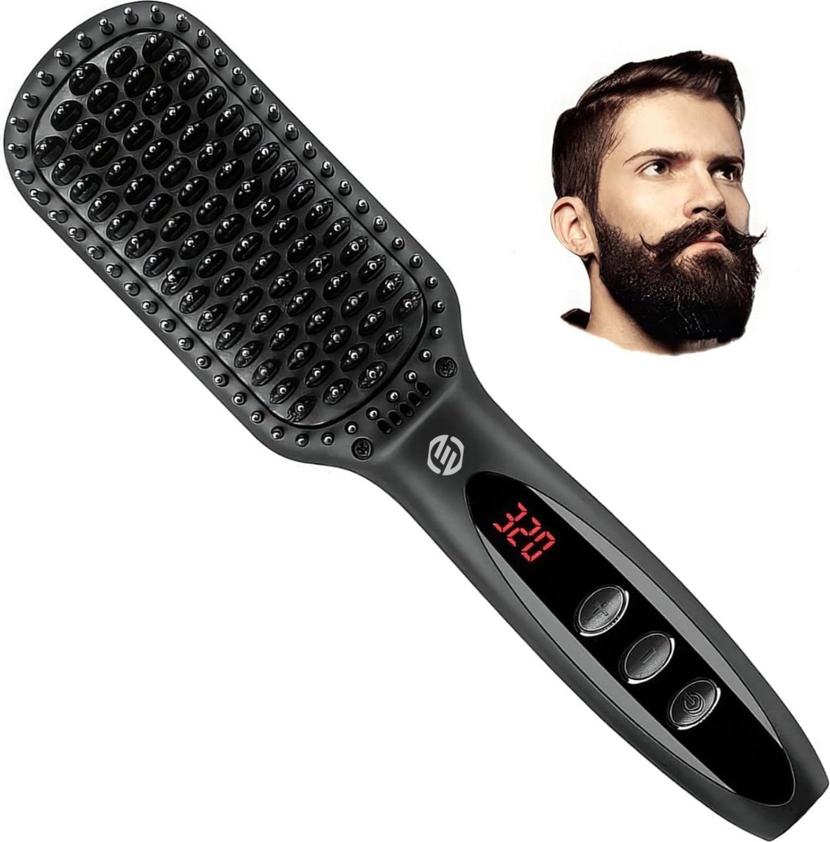 Equivera Baard Stijltang Baard Styler Baard Stijlborstel Baard Stijler Baardborstel Baard Borstel Must Have Voor Mannen