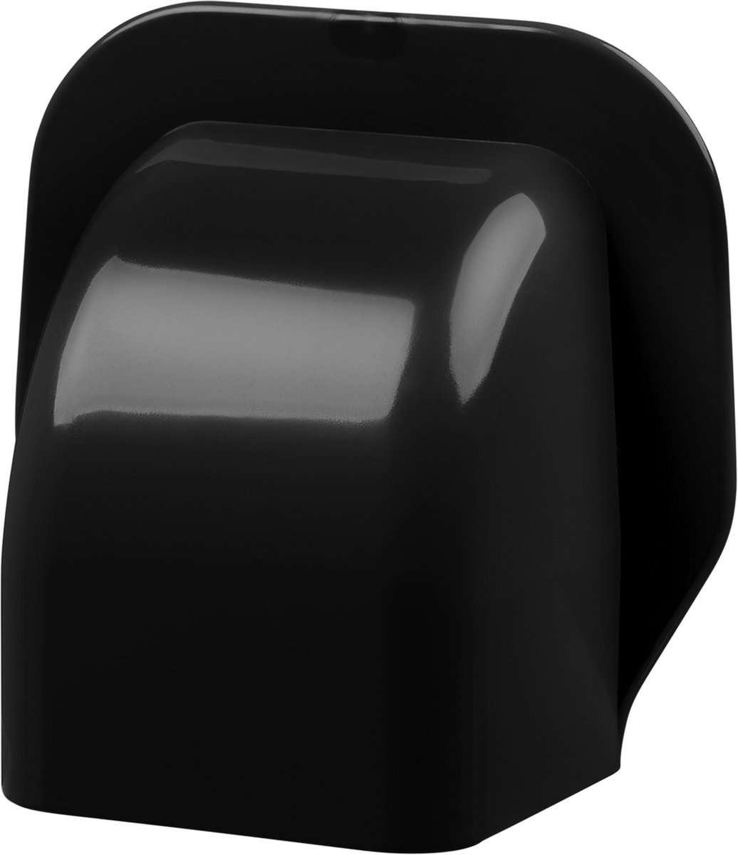 Evolar Airco Muurafdekkap - Zwart - 90 x 65 MM