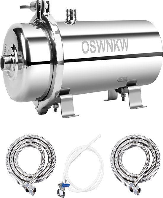 Waterfilter onder de tafel met hoge capaciteit, 8 liter/minuut, verwijdert 100