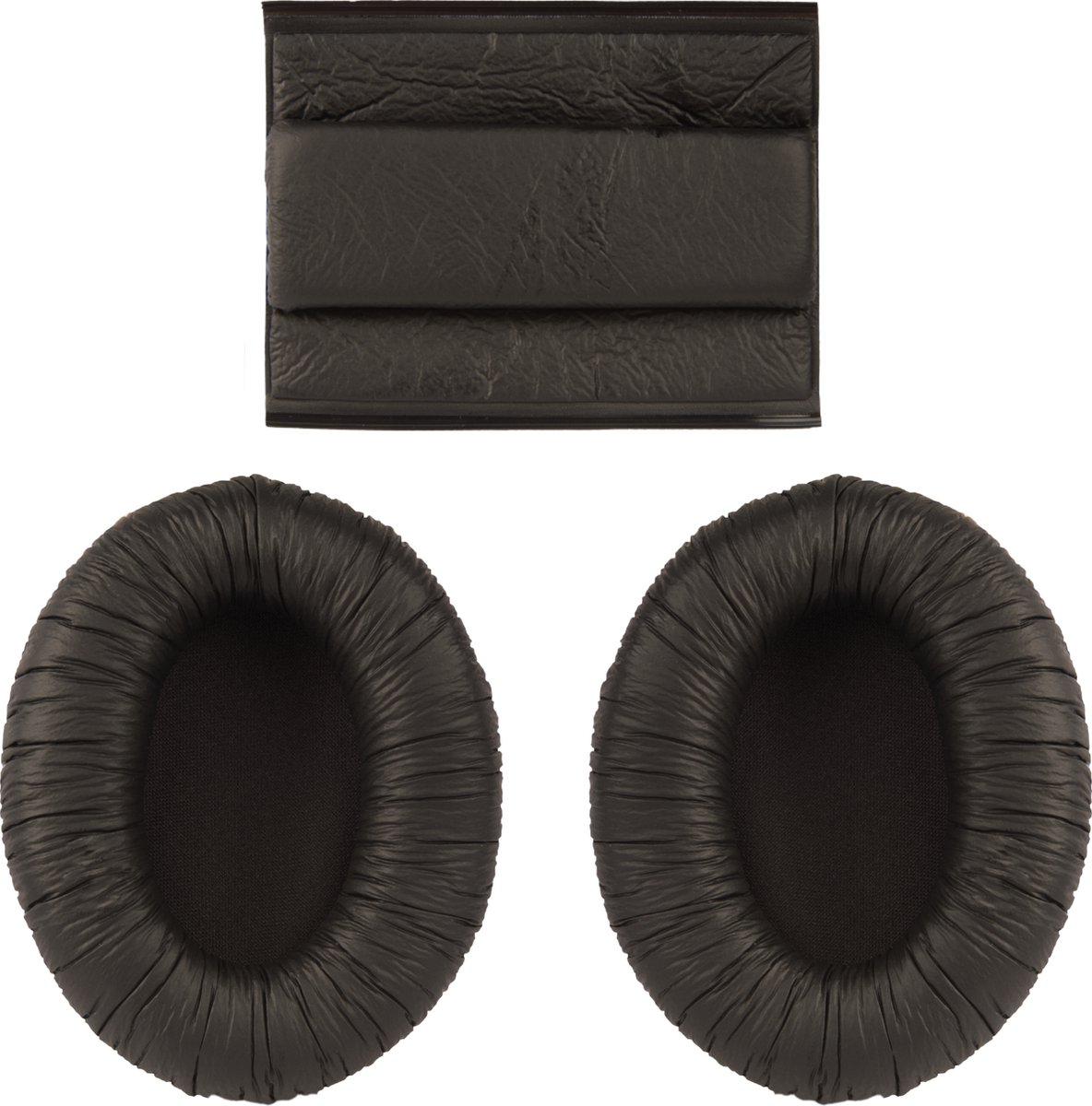 Somstyle Oorkussens Met Hoofdband Geschikt Voor Sennheiser HD280, HD280 Pro, HD281, HMD280 & HMD281 - Zacht Schuim - Kunstleer - Zwart