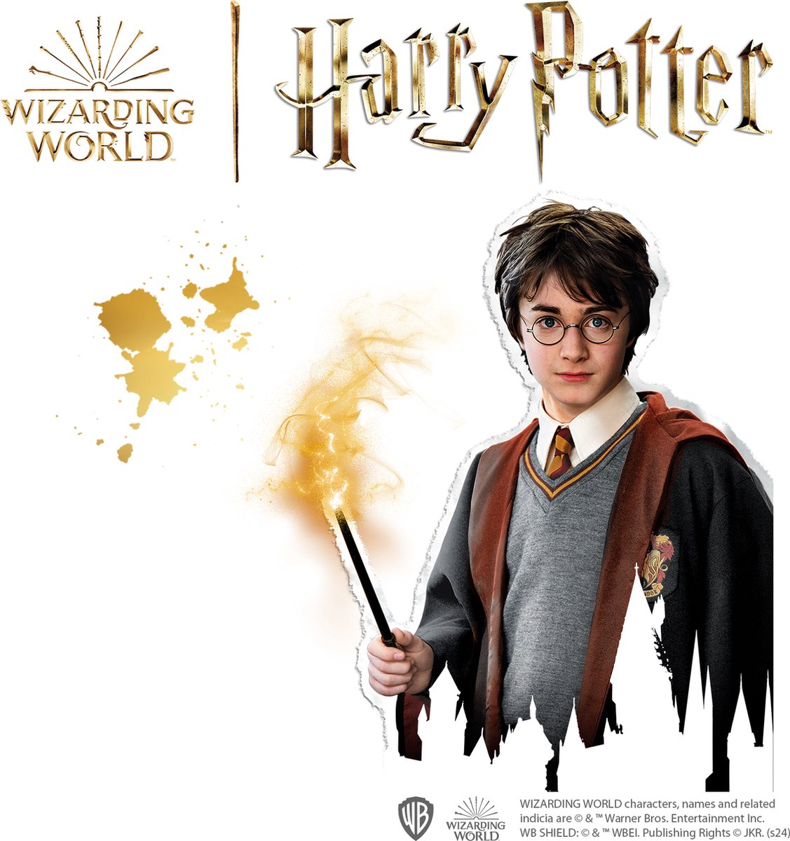 SES Creative - Harry Potter - Gips gieten - Knutselset met verf, gips en stickers — afbeelding 3